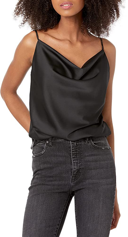 The Drop Women's Christy Cowl-Neck Cami Silky Stretch Top | Amazon (US)