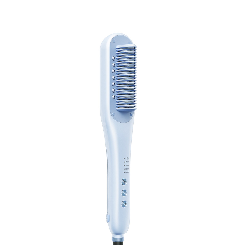 Wavytalk Steamline Pro Steam Straightener Brush - Blue | Ulta