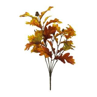 Yellow & Orange Oak Leaf & Acorn Bush by Ashland® | Michaels Stores