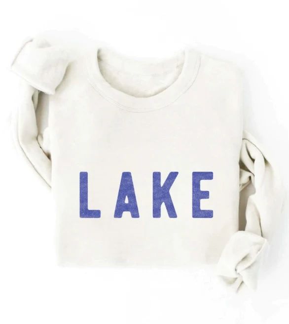 Lake Sweatshirt | navyBLEU LLC