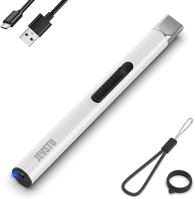 JEVSTU Candle Lighter, Electric Lighter USB Rechargeable Lighter, Arc Windproof Flameless Plasma ... | Amazon (US)