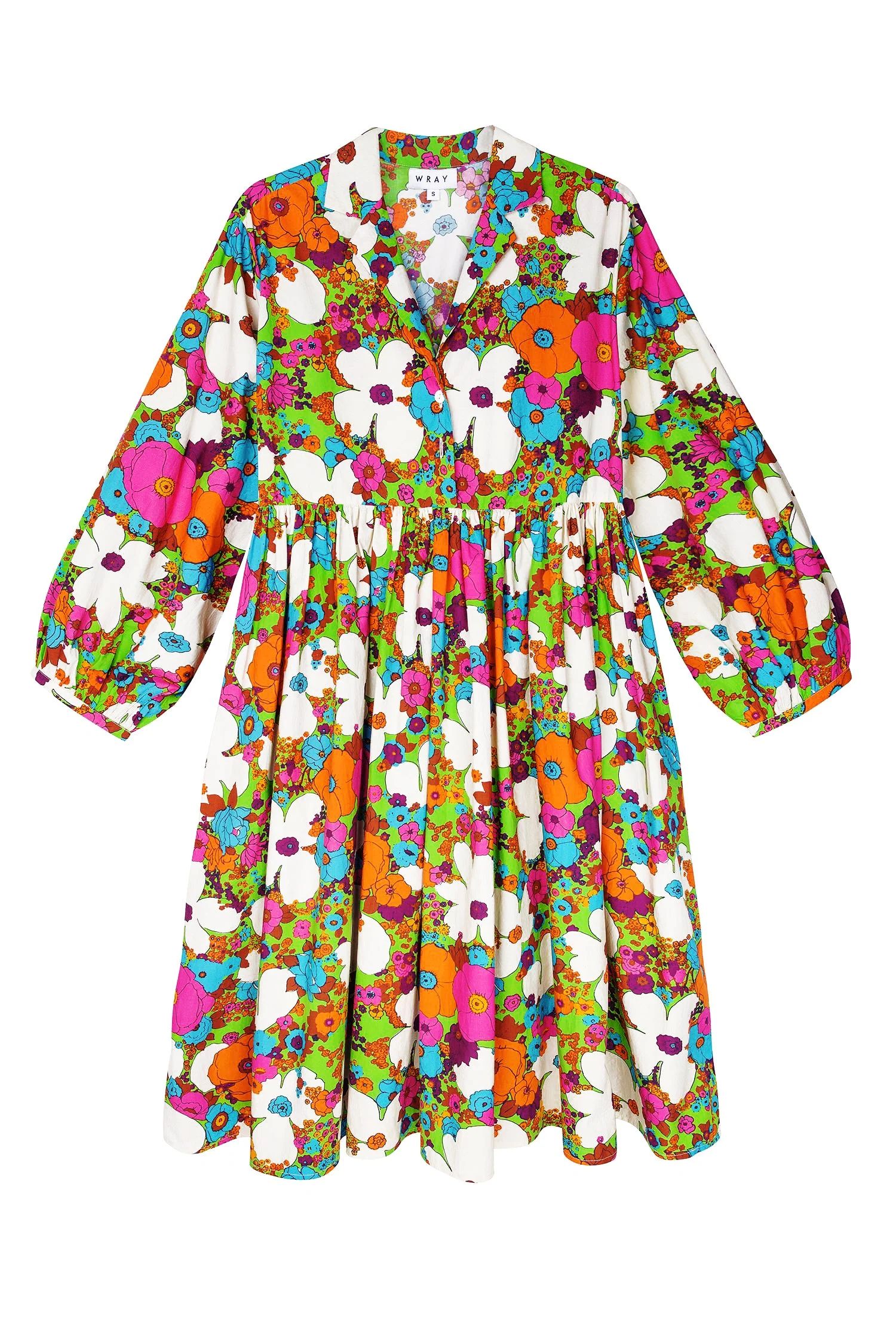 Quinn Dress  Acid Floral | WRAY