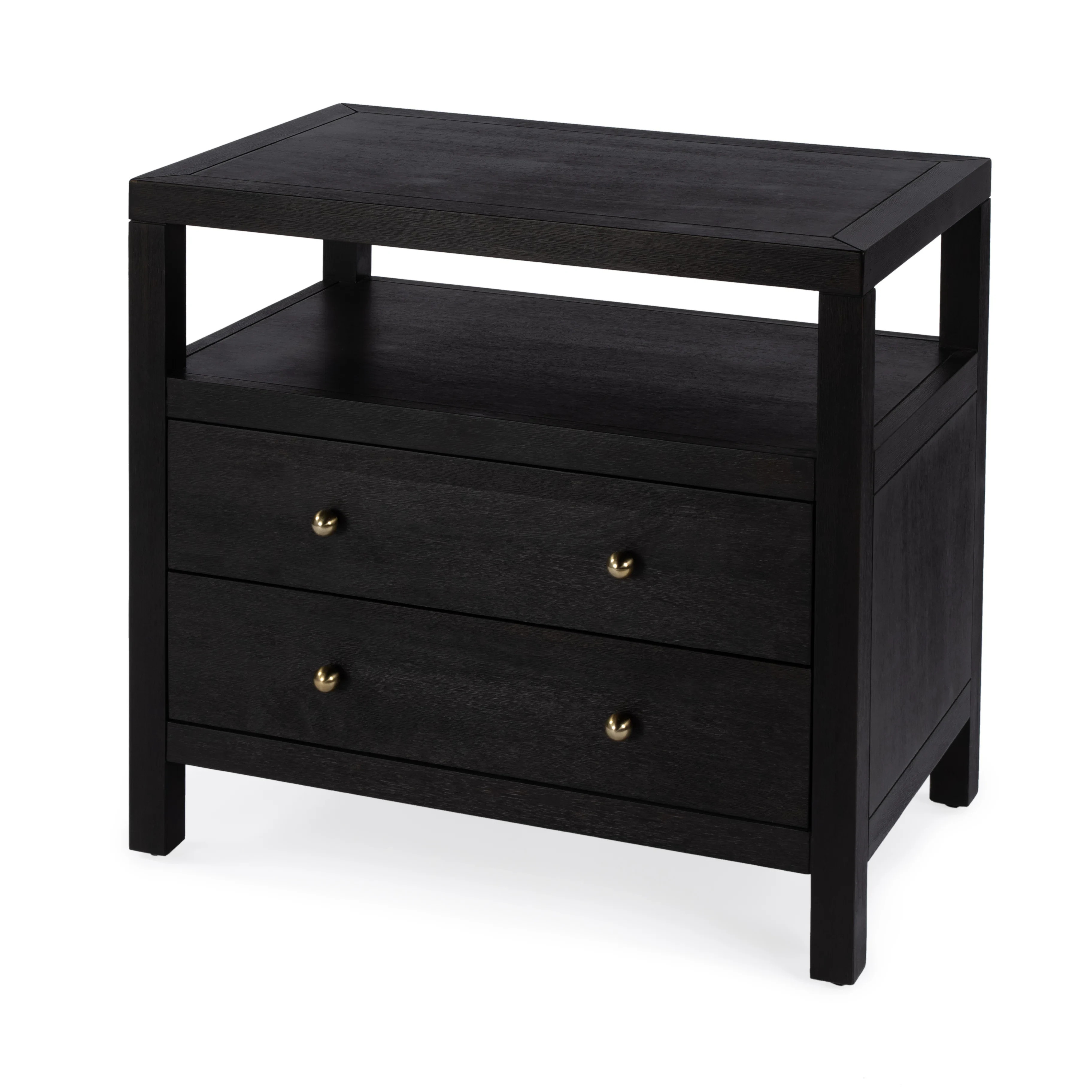 Nora 2-Drawer Wide Nightstand | Perigold