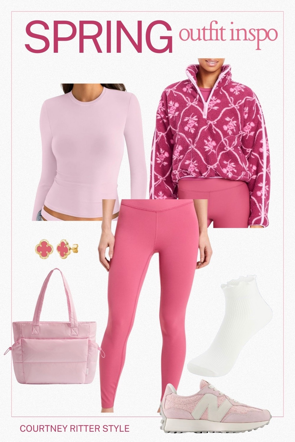 This floral Sherpa is SO cute! And those Lace new Balance sneakers 😍😍 Loving this whole affordable outfit!!

#LTKootd #LTKSaleAlert #LTKSeasonal