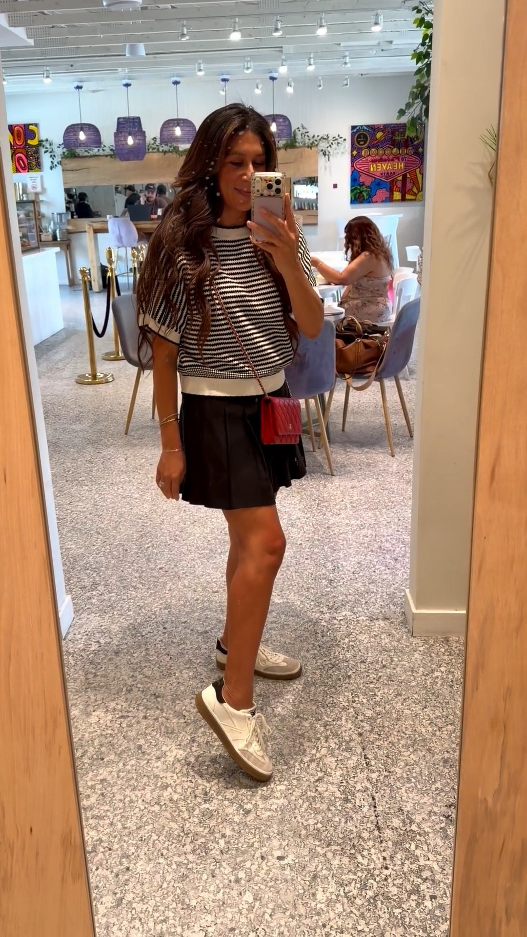 My fave spring skirt, with hidden shorts! I’ve also been rocking these sneakers all season and love how easily they are to pair. 
Casual OOTD 
Spring Fit 
Summer OOTD 
Spring Skirt 

#LTKmomlife #LTKdayinmylife #LTKOver40