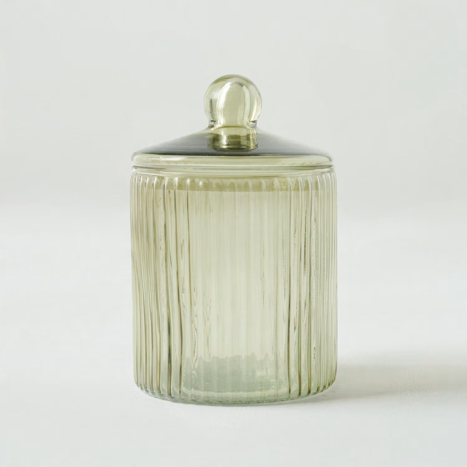 Arlo Ribbed Glass Canister | Magnolia