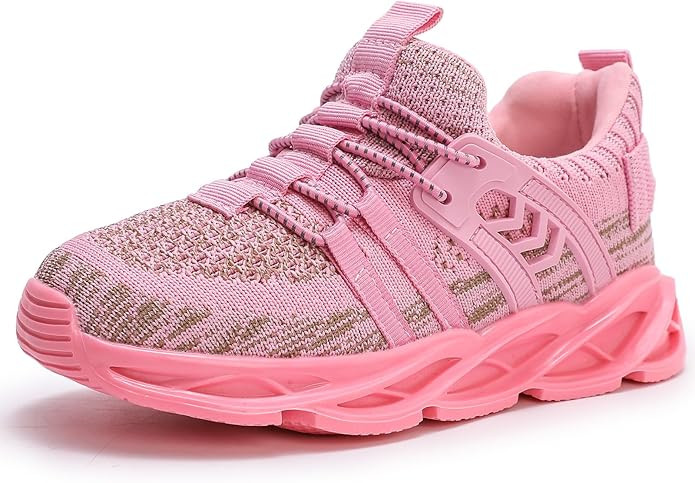 DADAWEN Boys Girls Sneakers Kids Lightweight Breathable Tennis Athletic Running Shoes for Toddler... | Amazon (US)