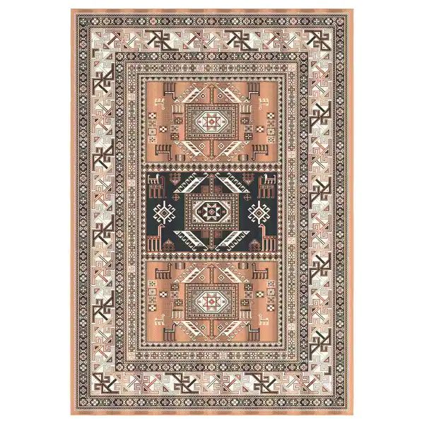 Yuma Viscose Area Rug by Greyson Living - 7'10" x 10'10" - Copper/Rust | Bed Bath & Beyond