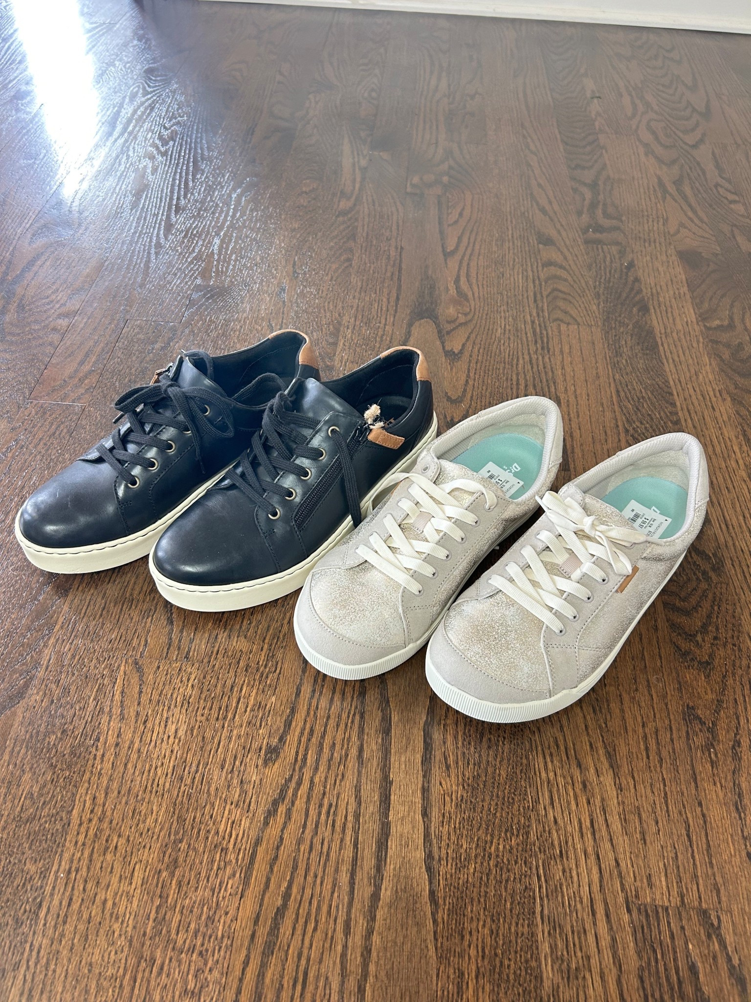 Help me decide which shoes for Ireland. Both comfy and work with all my outfits  

#LTKTravel #LTKSeasonal #LTKOver40