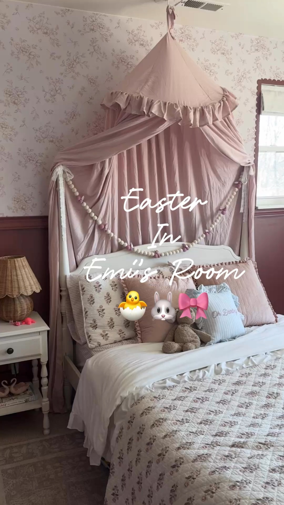 Easter fun in Emi’s cottage core bedroom! 

#LTKSeasonal #LTKSaleAlert #LTKHome