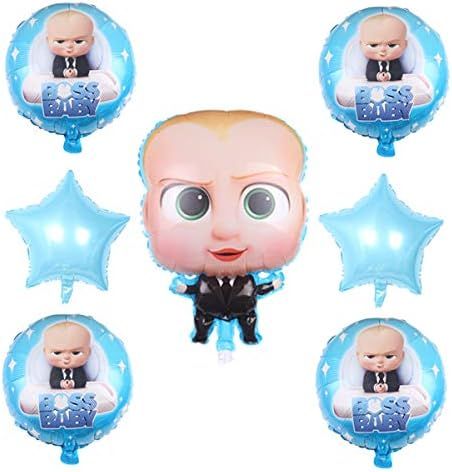 7 Pcs baby boss Balloons Party Supplies,18 Inch Large Foil Balloons For baby boss Theme Birthday ... | Amazon (US)