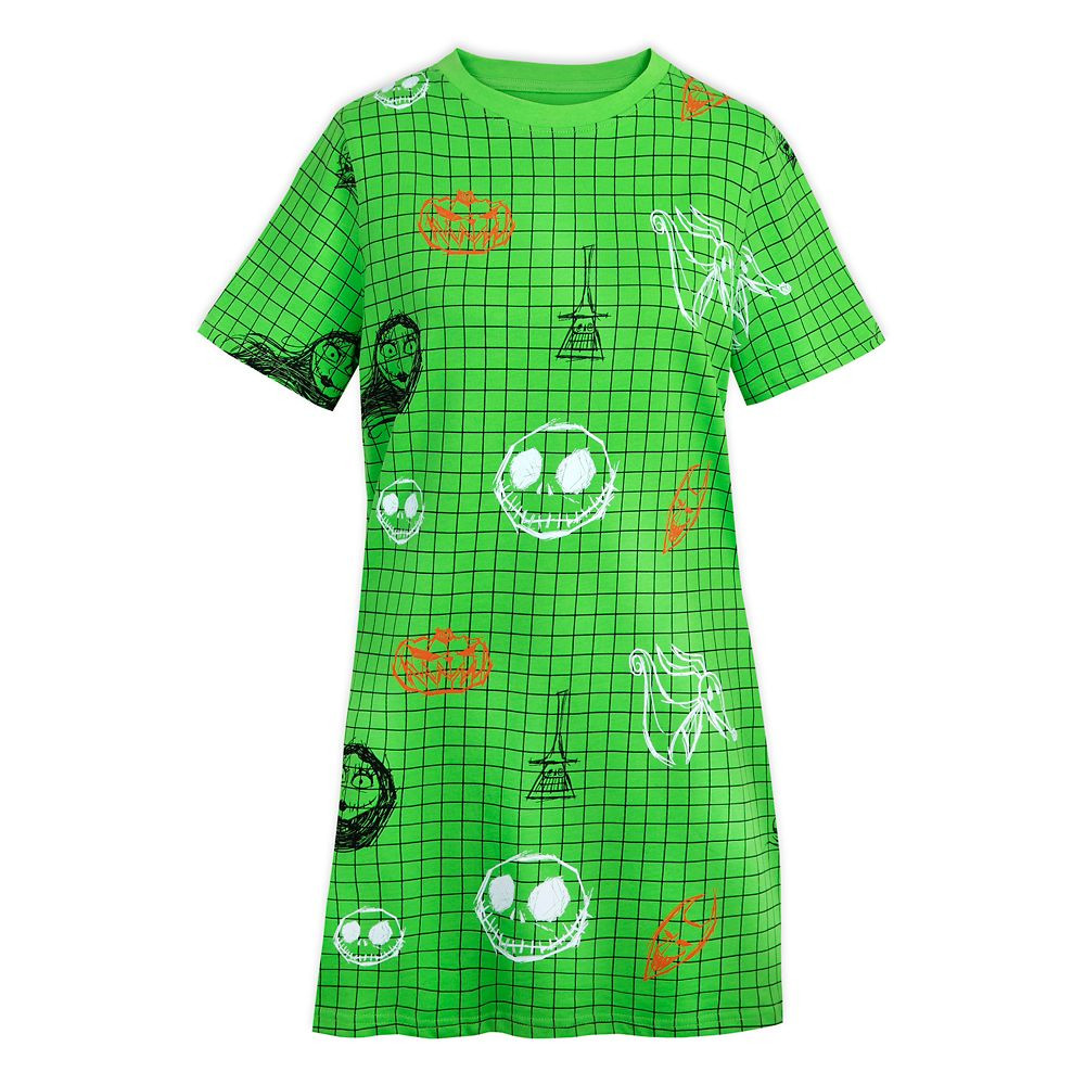 The Nightmare Before Christmas T-Shirt Dress for Women | Disney Store
