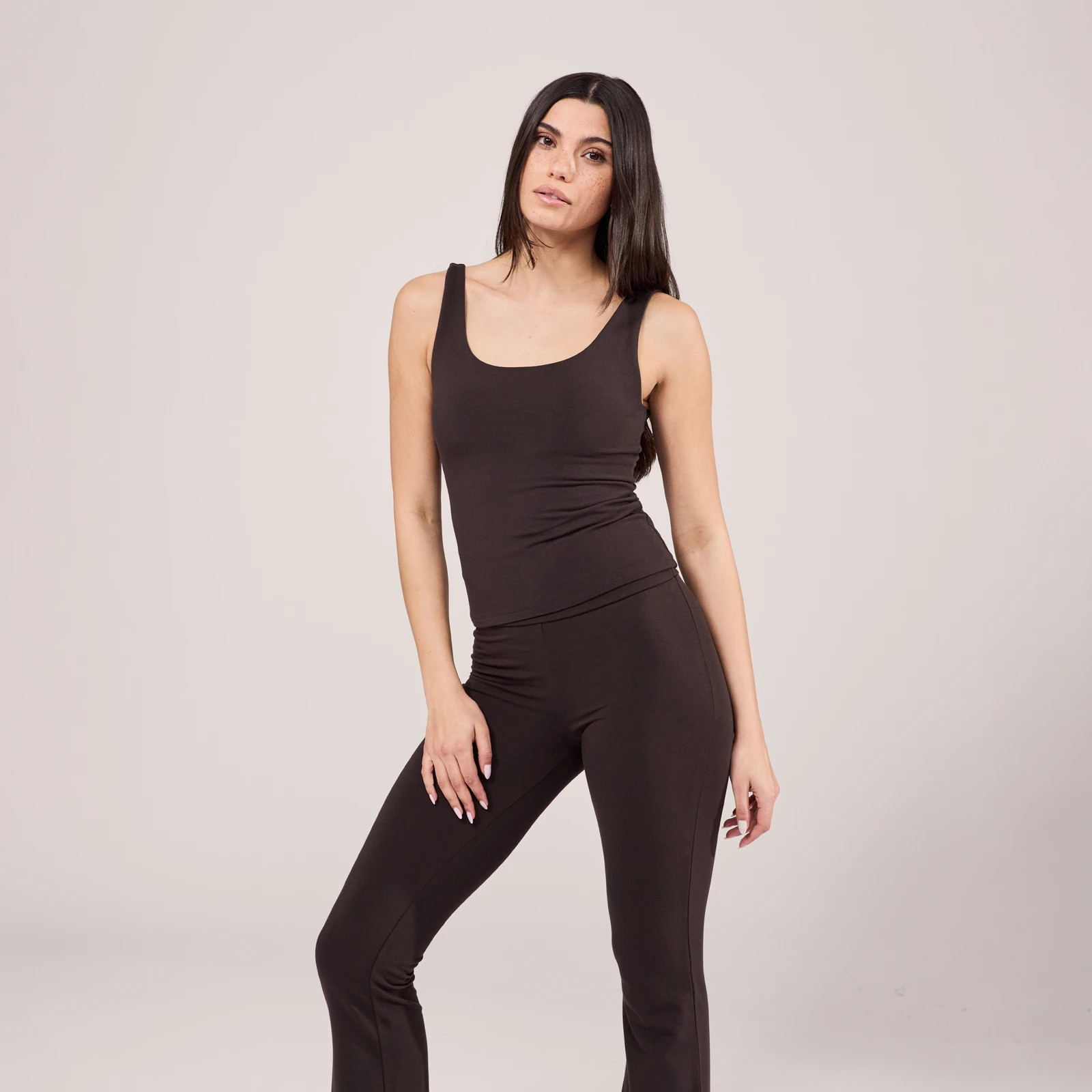 Lightweight Everyday Tank Top | Black Coffee | LOVALL