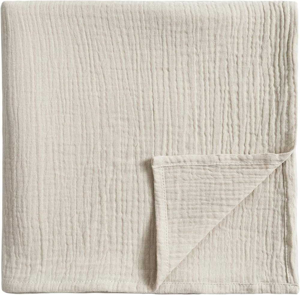 Meracorallo Muslin Swaddle Blanket, 100% Organic Cotton Receiving Blanket Soft and Breathable Swa... | Amazon (US)
