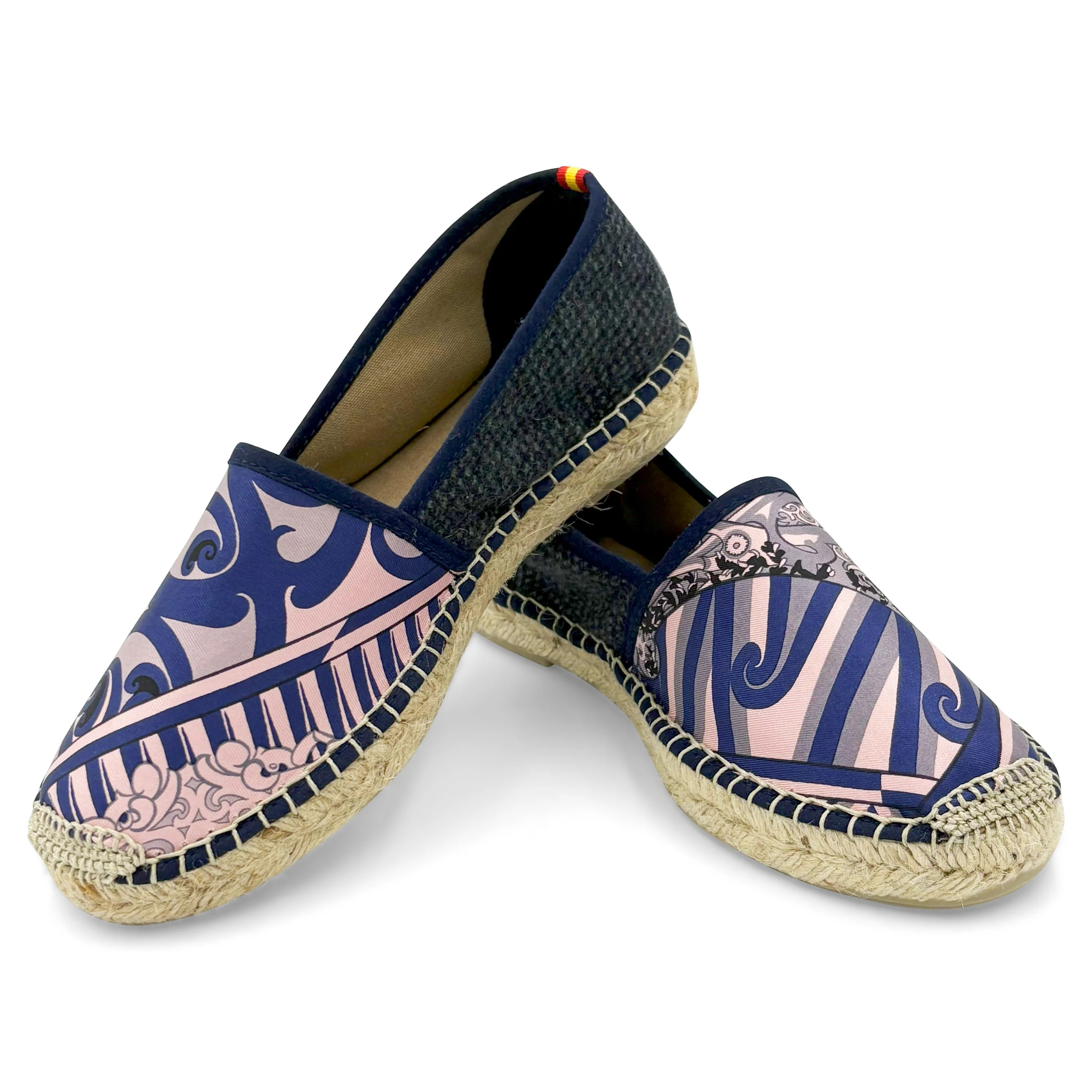 Respoke X Huntsman KAWA Navy Classic Espadrilles | Respoke