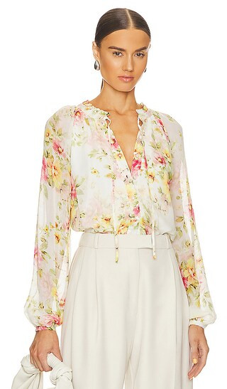 Sundown Blouse in New Day Ivory | Revolve Clothing (Global)
