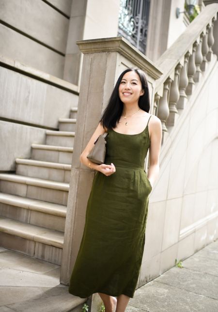 How stunning is this $69 linen summer dress in the color Martini Olive?! 

#summeroutfit
#weddingguestdress
#greendress
#linendress
#summerstyle


#LTKWorkwear #LTKSeasonal #LTKStyleTip