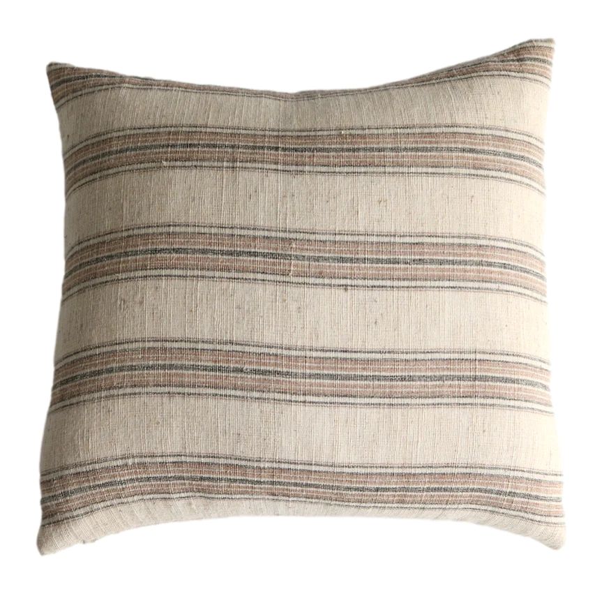 Felix Wool Stripe Pillow Cover | Danielle Oakey Interiors INC