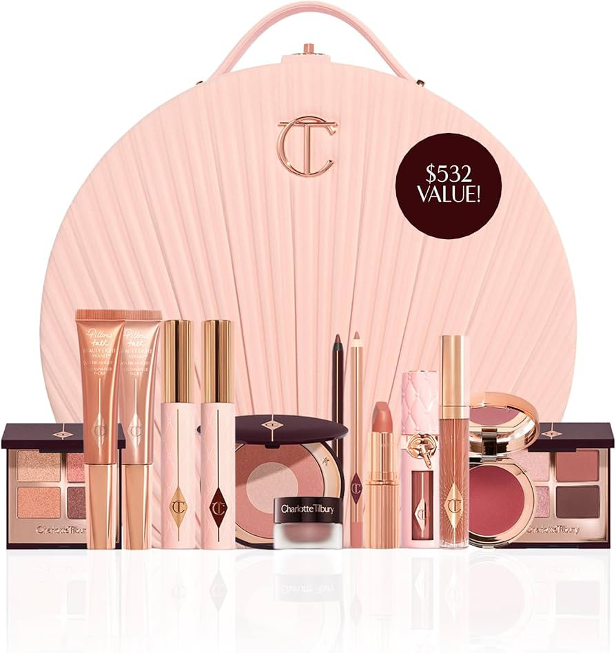 Charlotte Tilbury Pillow Talk Dreams Come True Makeup Kit - Limited Edition 15-Piece Beauty Gift ... | Amazon (US)