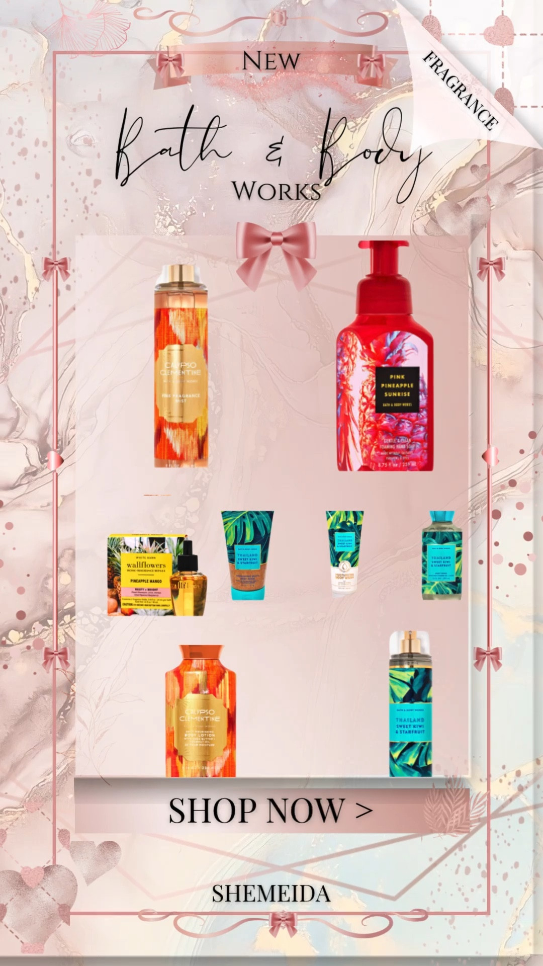 A tropical escape that stays on minds! Have you dived into the depths of paradise at Bath & Body Works lately? Girl! No sleep - Get You Some! An invigorating burst of fruit, sensational creaminess, exotic excitement of light, very much there, & oh so refreshing scents are waiting for you! Check ‘Em out! > 

#bathandbodyworks #bathandbody #fragrance #scent #new 

#LTKfindsunder50 #LTKbeauty #LTKSpringSale