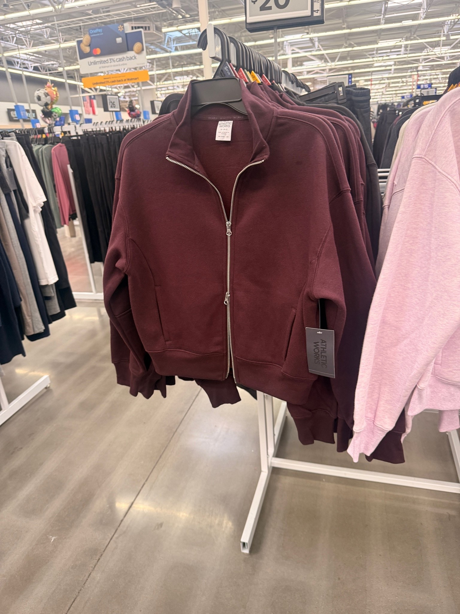 $20 Two way zip fleece jacket find! Comes with matching bottoms and available in additional colors!

#LTKootd