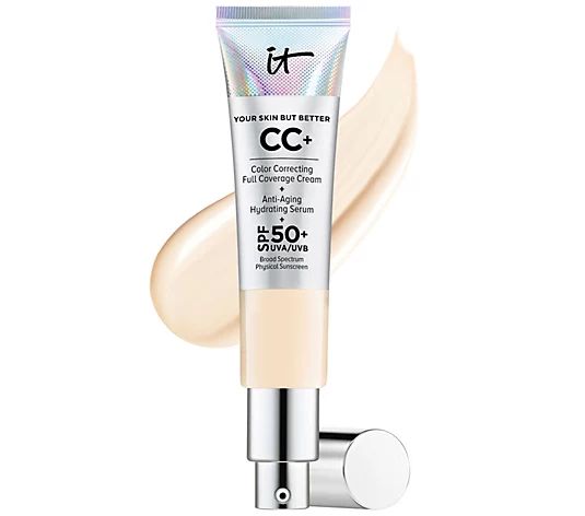 IT Cosmetics Anti-Aging Full Coverage Physical SPF50 CC Cream | QVC