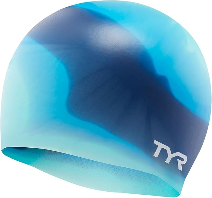 TYR Youth Wrinkle Free Silicone Swim Cap for Drag Reduction and Hair Protection | Amazon (US)