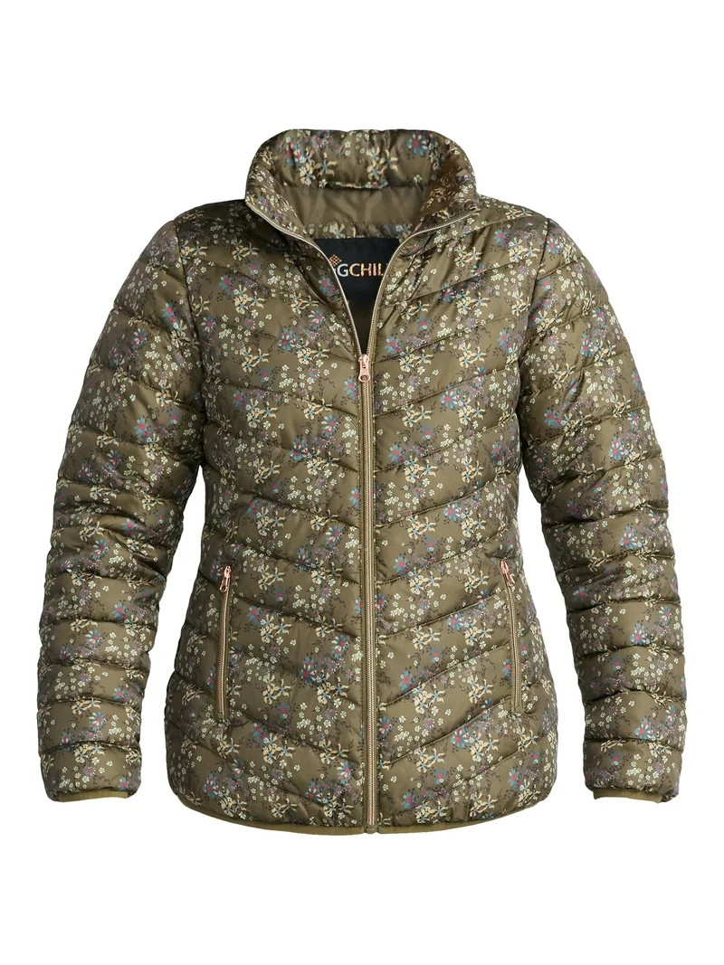 Big Chill Women's Packable Puffer Jacket, Sizes S-3X | Walmart (US)