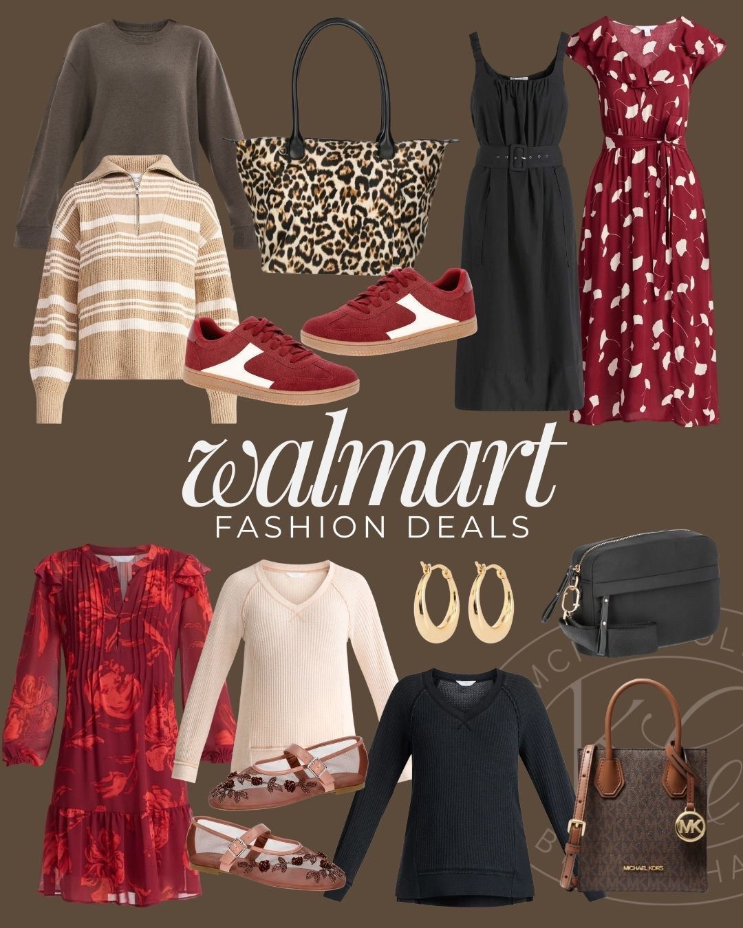Red, black, and white fashion finds from Walmart. These dresses, sweaters and accessories are perfect for fall  

#LTKPlusSize #LTKSaleAlert #LTKStyleTip