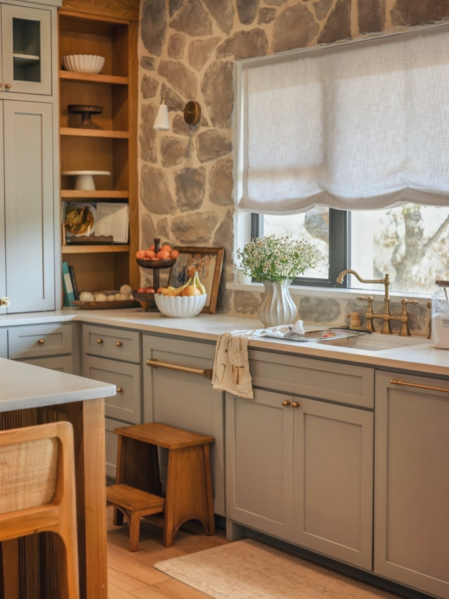 Another moment for our kitchen remodel because I just love how cozy it is in here.🩵🧺✨

#kitchensofinsta #kitchensink #kitchenremodel #cottagecore #bluecabinets

#LTKSpringSale #LTKSeasonal #LTKHome