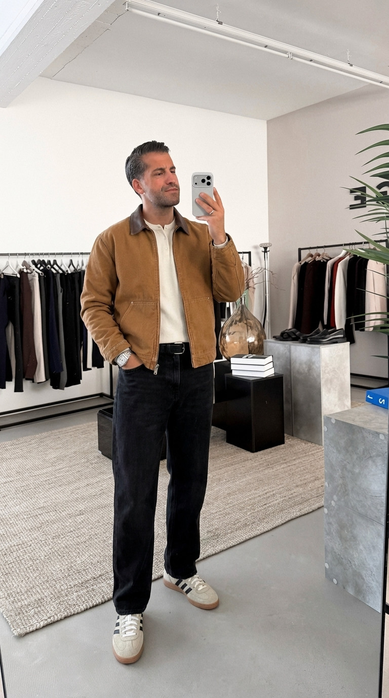 Workwear Inspired Outfit

#LTKstyletip #LTKherren #LTKeurope