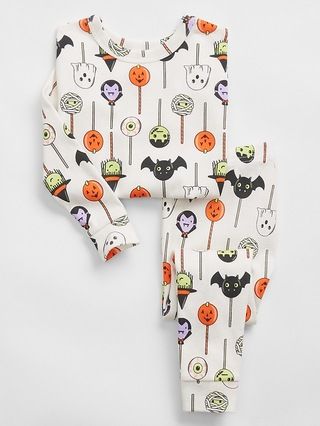 babyGap 100% Organic Cotton Halloween Graphic PJ Set | Gap Factory