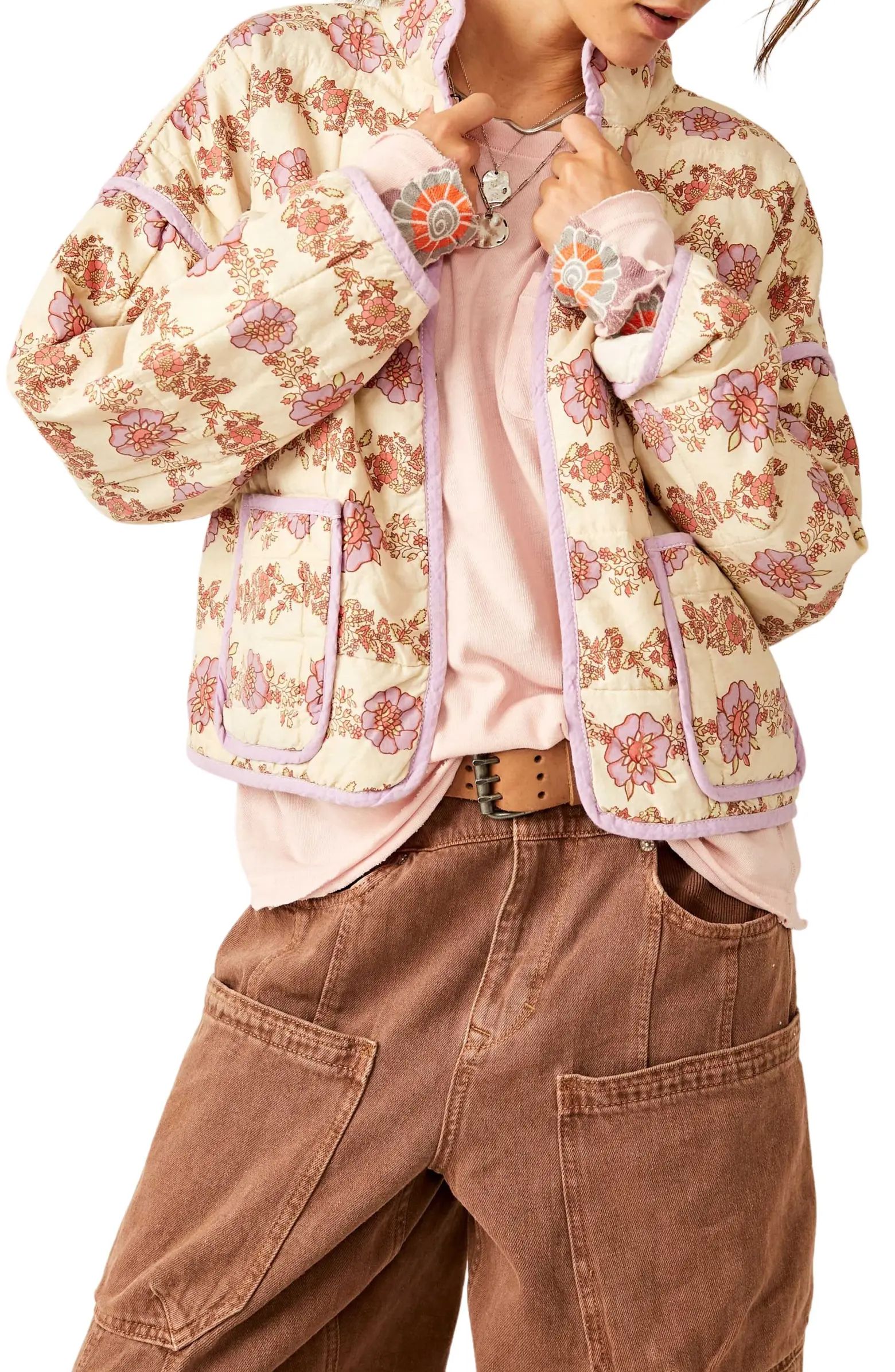 Chloe Floral Print Jacket | Nordstrom