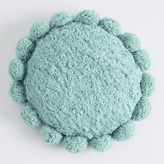 Cozy Pom Pillow | Pottery Barn Teen