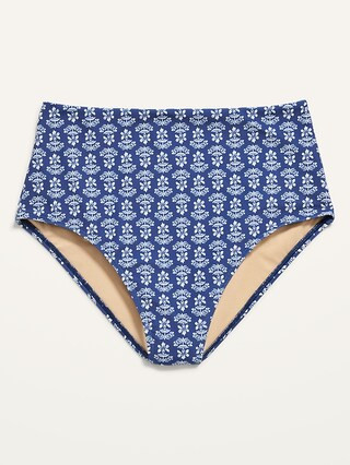 High-Rise Classic Bikini Swim Bottoms for Women | Old Navy (US)
