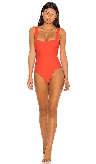 Flirty One Piece in Coral | Revolve Clothing (Global)