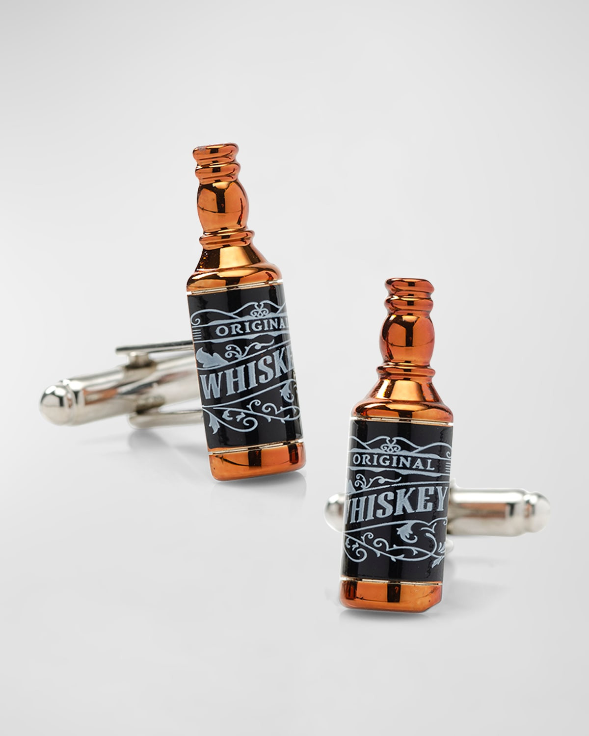 Men's Whiskey Bottle Cufflinks | Neiman Marcus