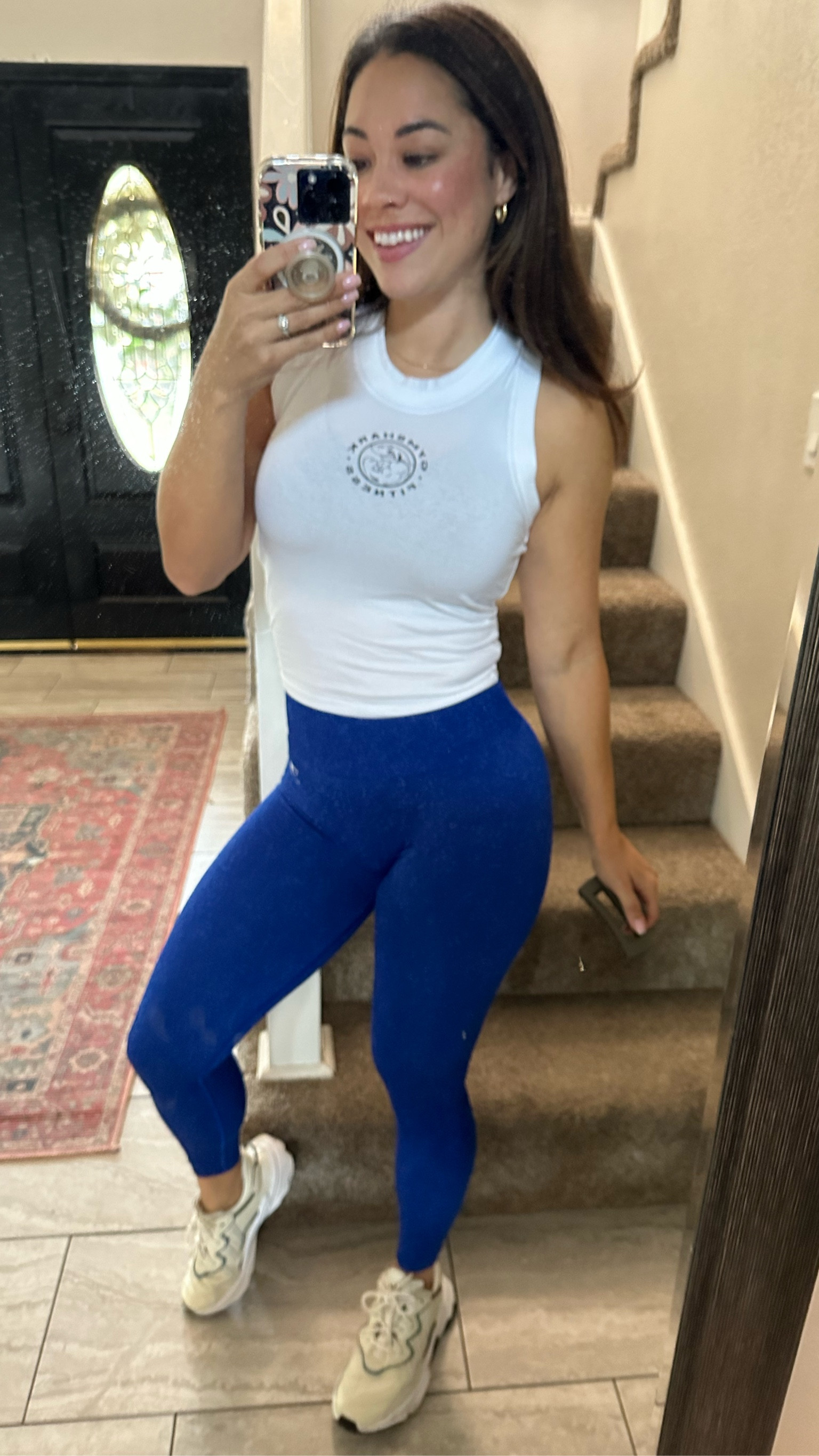 Obsessed with this new colorway in my fave Adapt leggings by Gymshark! 