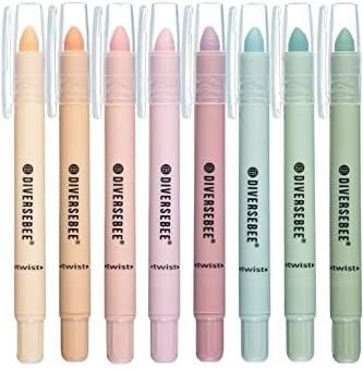 DiverseBee Bible Highlighters and Pens No Bleed, 8 Pack Assorted Colors Gel Highlighters Set, Bib... | Amazon (US)