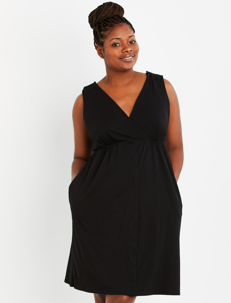 Plus Size 3 in 1 Labor, Delivery And Nursing Gown | Motherhood Maternity