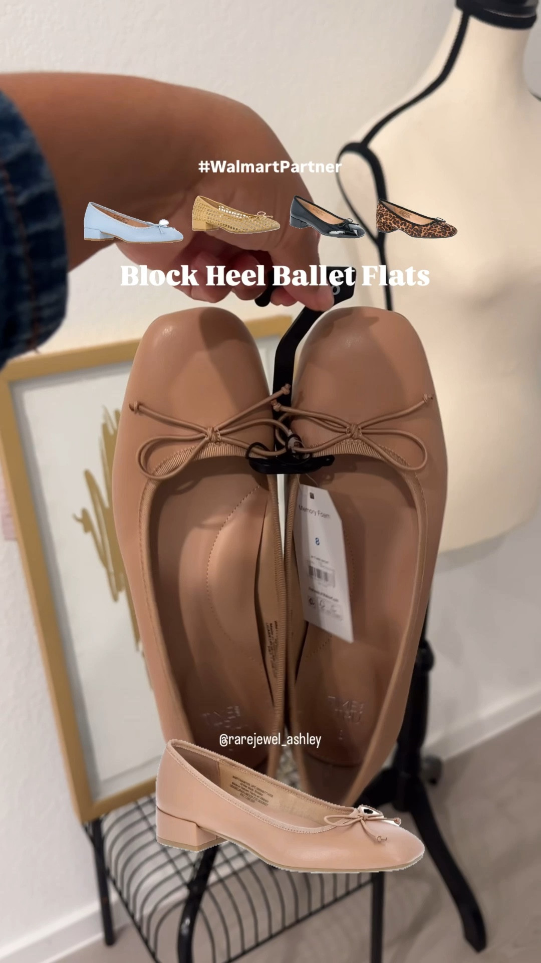Ballet flats with a block heel is great for casual outfits or workwear. #WalmartPartner

Sizing: runs a little big, size down.

Which color is your fave?

#ballet #balletflats #flats #blockheel #heels #shoes #workwear #casualworkwear #styleinspo #outfitinspo #outfitideas #spring #summer #springfashion #summerfashion #ootd #lotd #trending #musthave #giftsforher #giftsformom #new #whatsnew 

#LTKWorkwear #LTKgrwm #LTKootd