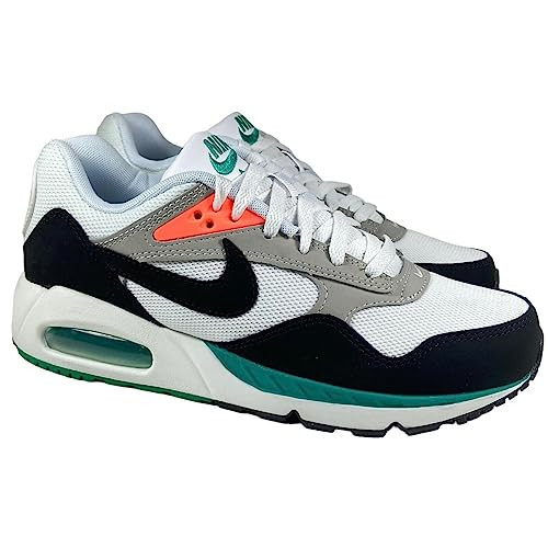 Nike Women's Air Max Correlate Running Shoes, White/Black-New Green, 9.5 M US | Amazon (US)