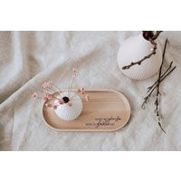 Personalized Wooden Tray With Engraving | You Are The Most Beautiful Beechwood Serving Gift Idea For Girlfriend, Sister, Colleague | Etsy (US)