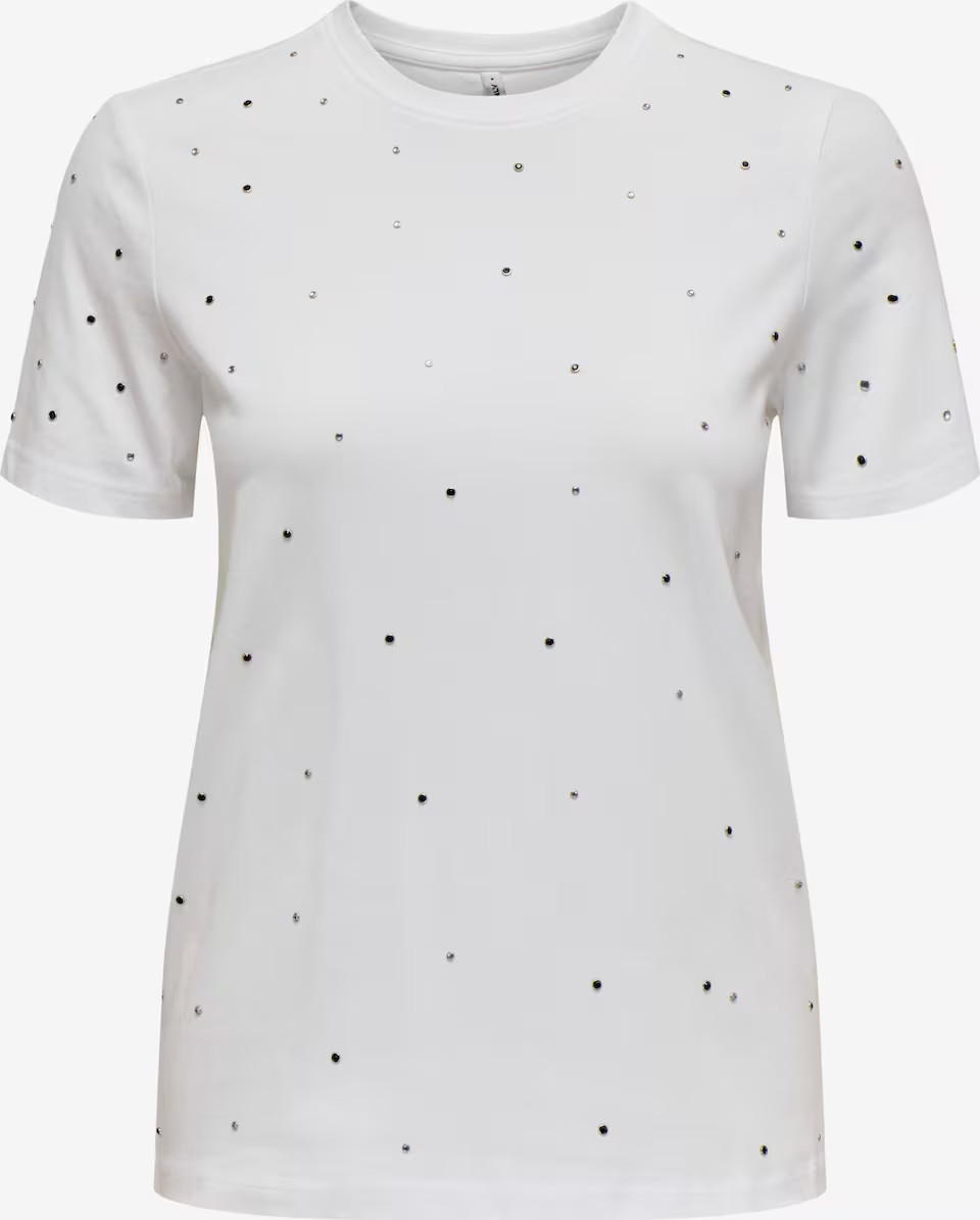 ONLY Shirt 'ONLGLOBE' in Wit | ABOUT YOU | ABOUT YOU NL