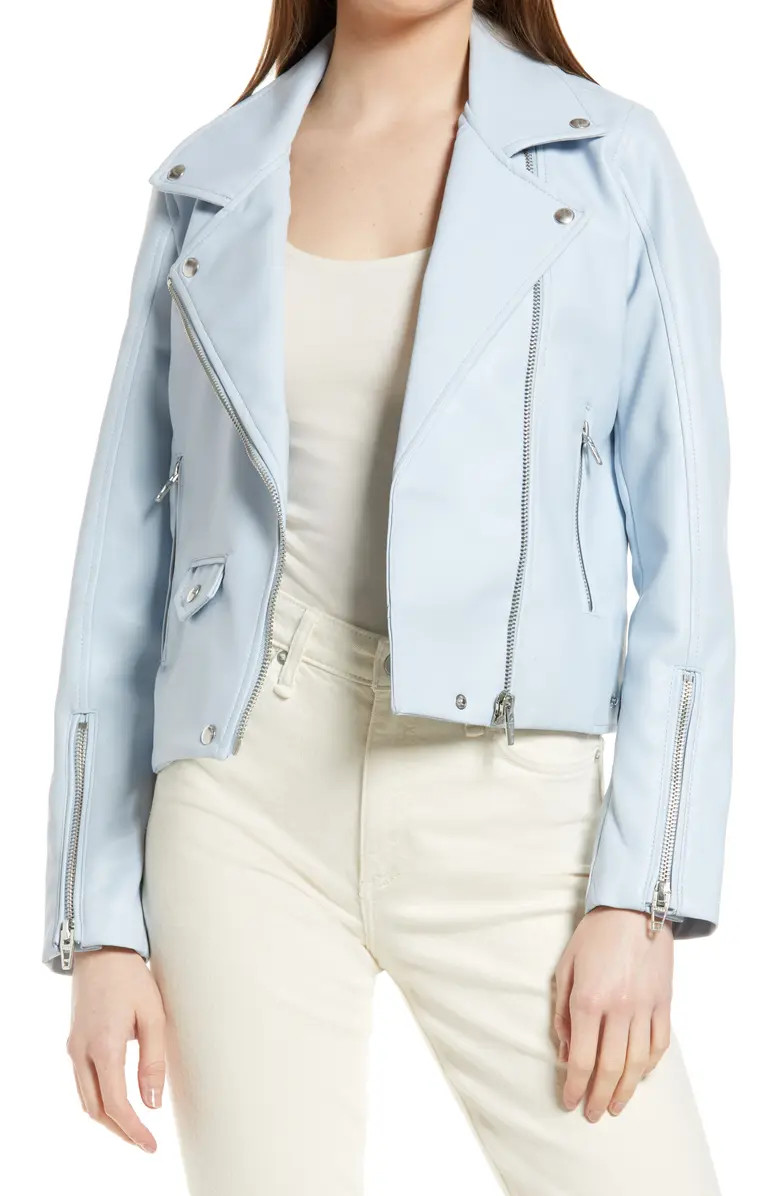 Faux Leather Moto Jacket | Nordstrom