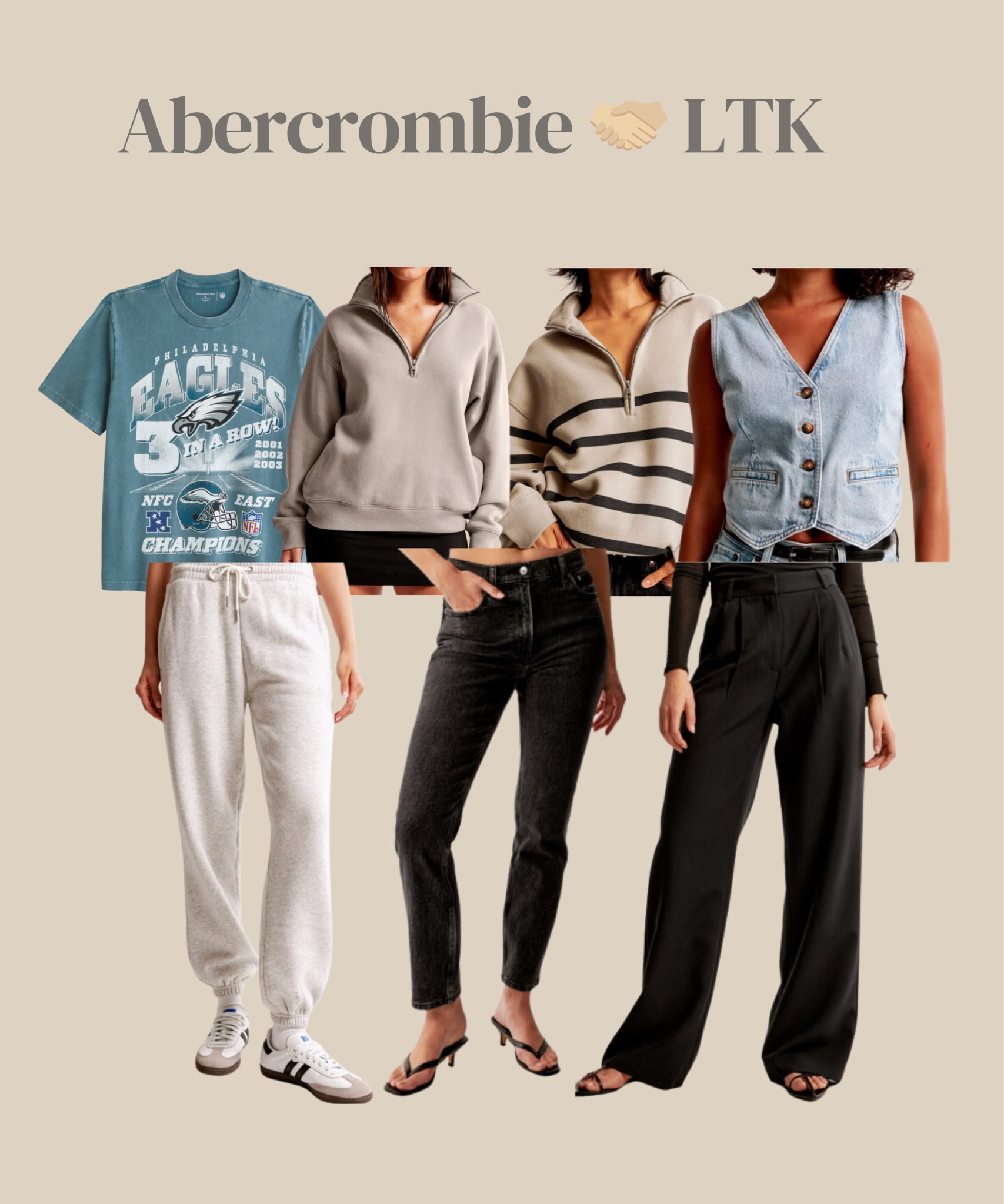 My picks for the Abercrombie LTK sale. Love love them! ✨

#LTKFindsUnder100 #LTKMidsize #LTKFallSale