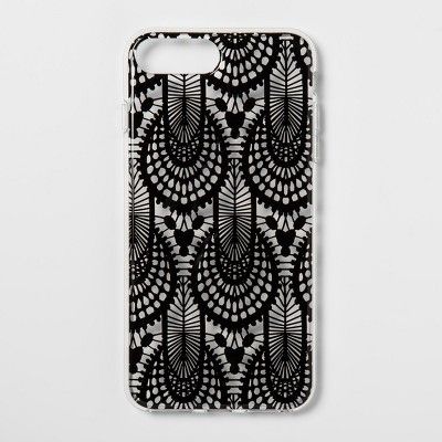 heyday™ Apple iPhone 8 Plus/7 Plus/6s Plus/6 Plus Case - Black Lace | Target