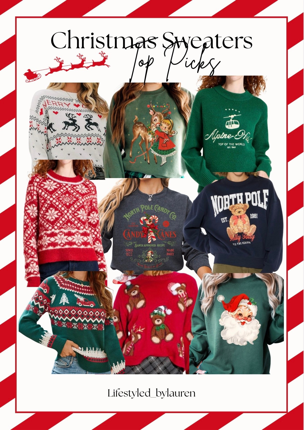 Tis’ the season for Christmas sweaters! Here are some of my top picks! 🎄❄️☃️

#LTKHoliday #LTKOver40 #LTKSeasonal