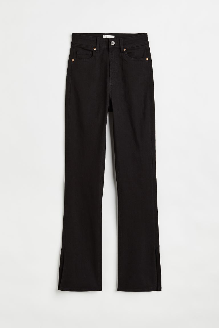 Slim High Pants - Black - Ladies | H&M US | H&M (US + CA)