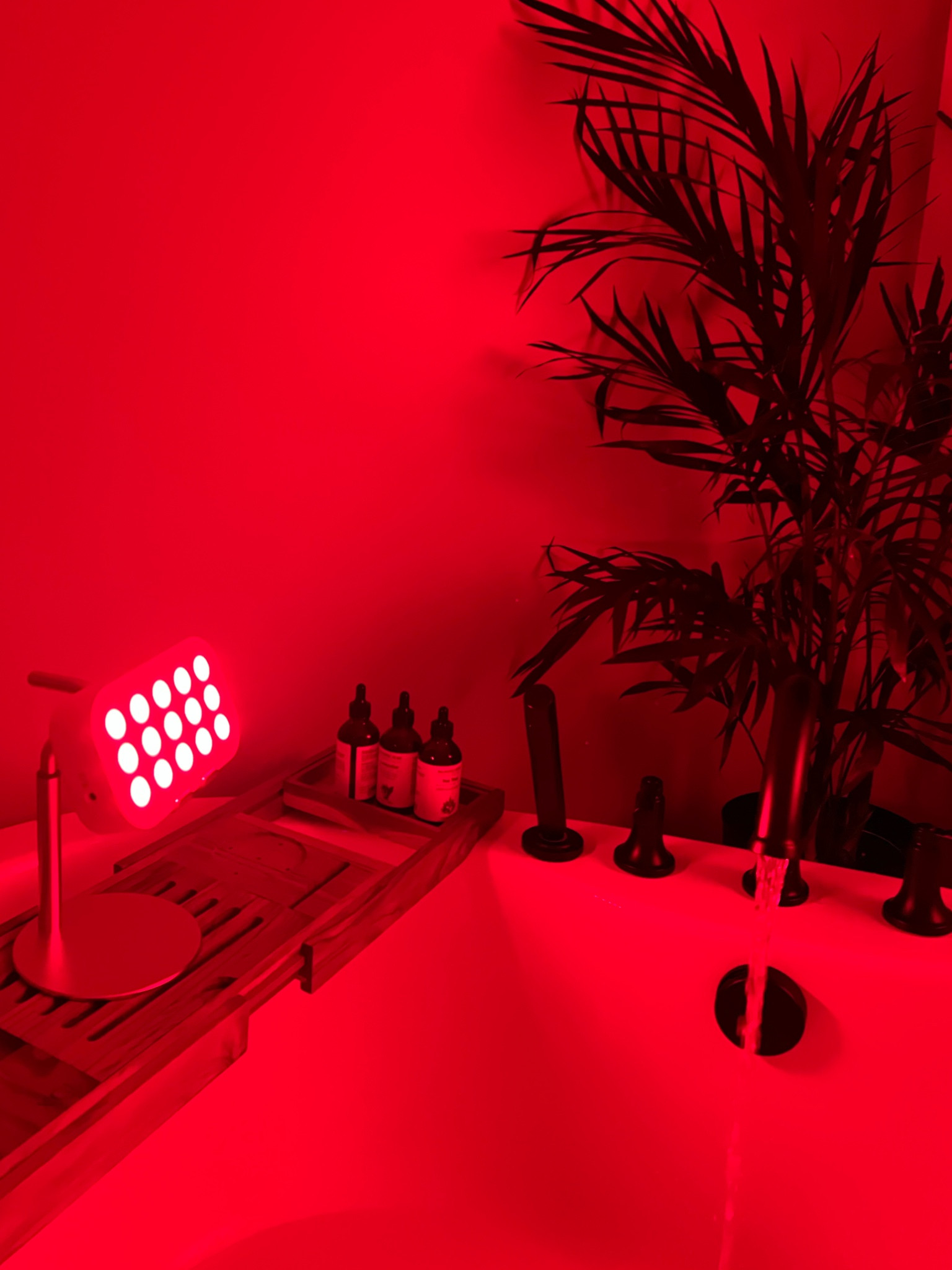 Nothin a little red light therapy can’t fix 
This is a Lume Box & can be found on thelumebox.com. Similar options linked 